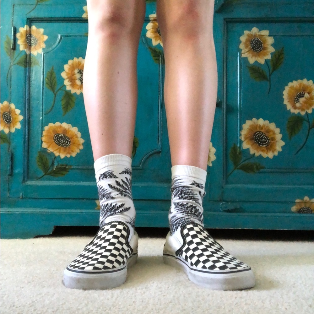 Checkered Vans